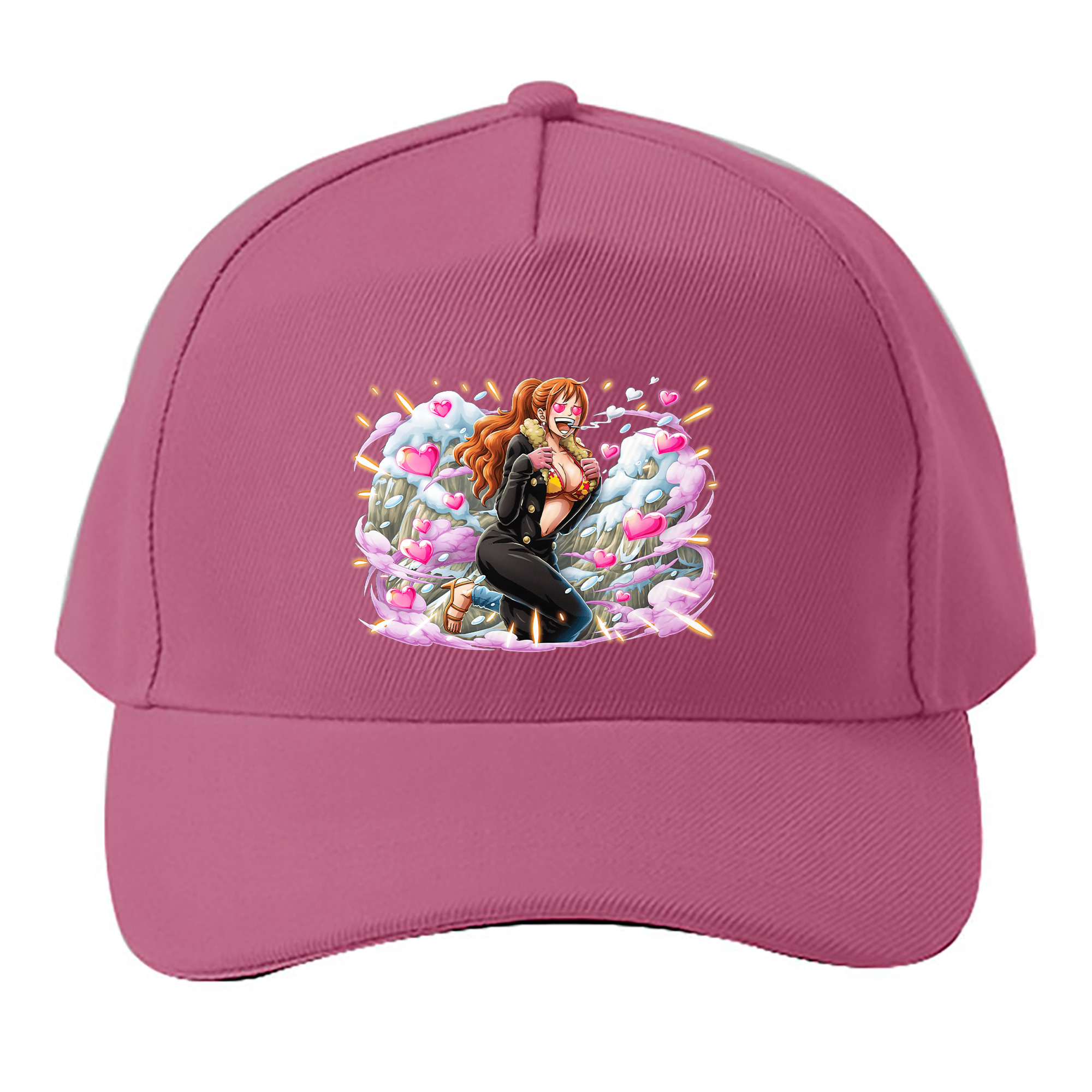 （画像用） ワンピース ナミ ONE PIECE Nami ベースボールキャップ 綿100％ 男女兼用 帽子 スポーツ